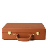 Boîte à montres de luxe portable à 12 emplacements, grande capacité, en bois noir et vert, en cuir, boîte à montres, valise de présentation de montres, 12 montres