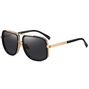 Gafas de Sol Polarizadas Cuadradas de Lujo para Hombre, Tendencia 2025, Montura Metálica, Gafas de Moda para Deportes al Aire Libre, Protección UV, Unisex - Product Image 2