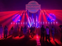 Cabeza Móvil de Haz de Luz Polarlights, Impermeable, 482W, para Exteriores, Haz de Luz IP65, Cabeza Móvil de Haz de Luz Sharpy para Eventos, Espectáculos y Proyectos