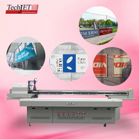 Impresora UV de Posicionamiento Visual Industrial TechJet V2513 para Acrílico, Madera y Aluminio, Impresora UV para Impresión en Sustratos Rígidos