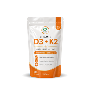 <span class=keywords><strong>Vitamina</strong></span> D3 + K2 10.000 IU, cápsulas blandas de coco virgen, suplemento de <span class=keywords><strong>vitamina</strong></span> <span class=keywords><strong>D</strong></span> y K 2 en 1. - Product Image 1
