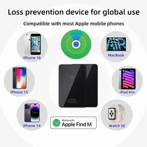 Dispositivo de Rastreo GPS Metálico para AirTag, del Tamaño de una Tarjeta de Crédito, Mini Rastreador GPS Magnético para Auto, Compatible con <span class=keywords><strong>Apple</strong></span> y iPhone - Product Image 4