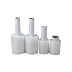 Yalanpack Stretch <span class=keywords><strong>Film</strong></span> 22 Mic <span class=keywords><strong>50mm</strong></span> Filme Stretch Pallet Wrap Handle