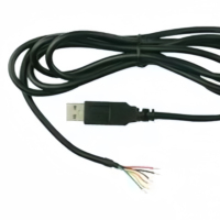 Cable Inteligente FTDI TTL-234X-3V3, Conversor USB UART, USB 2.0, Certificado CE/ROHS/FCC, Carga Rápida de 5A, Conector de 6 Pines para Impresora