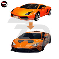 Vente directe d'usine - Kit carrosserie amélioré avec pare-chocs, capot et aileron pour GALLARDO LP540 LP550 LP560 Facelift vers HURACAN LP610 STO