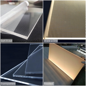 Non-standard Size Custom Smart Acrylic Backlight <strong>RGB</strong> 5050 <strong>LED</strong> WS2811 Light Guide Board DMX512 Voice Control Mack Jazz Bar KTV - Product Image 6