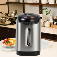 Bouilloire électrique avec pompe à air et pompe électrique, et fonction thermo-pot pour le marché russe