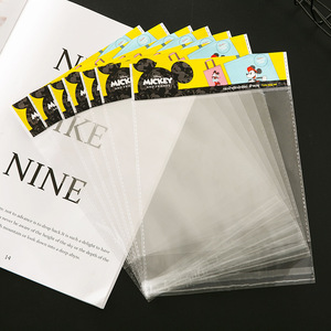 Resealable Transparent Cello <strong>Bags</strong>, <strong>Large</strong> clear Self Sealing Adhesive Plastic CPP Opp <strong>Cellophane</strong> <strong>Bag</strong> with Custom Printing logo - Product Image 3