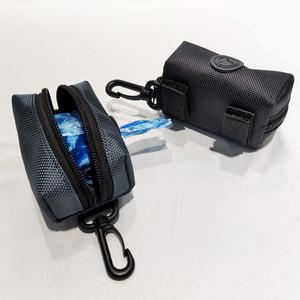 Moda tuval su geçirmez biyobozunur Carrie güzel Pet köpek taşıyıcı bel kaka dağıtıcı çanta ile özel Logo - Product Image 6