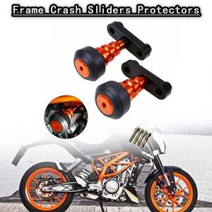 Protections anti-chute CNC Orange Frame Crash Sliders pour motos DUKE 125/200/390, pare-chocs de moto - Product Image 2