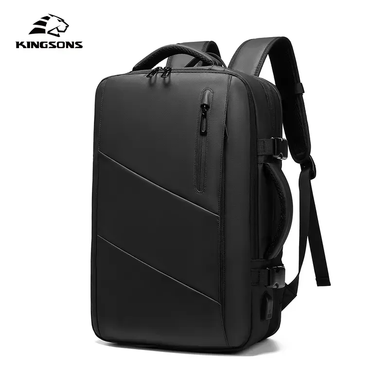 Prix d'usine Logo de la marque personnalisée 17 pouces Sac à dos étanche Sac à dos de voyage Sac à dos pour ordinateur portable avec USB