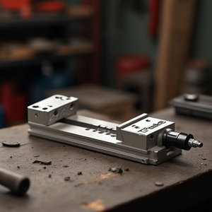 Ttake Hydraulic Modular <b>Vice</b> Without Power Unit 300mm Length Industrial Use - Product Image 3
