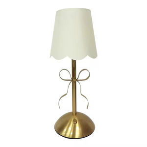 Modern American-style Dome Lampshade Battery-Powered <b>Touch</b> Control Dimmable LED Table <b>Lamp</b> Metal Base for Hotel/Restaurant Room - Product Image 5
