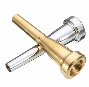 Instrumento Musical profesional en forma de <span class=keywords><strong>trompeta</strong></span>, pieza de <span class=keywords><strong>boca</strong></span> de metal, 7C, chapado en plata, 3C, estándar de exportación 5C - Product Image 2