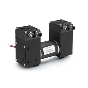Yüksek kaliteli kendinden emişli 12V 24V DC elektrikli Mini gaz pompası vakum mikro diyafram hava pompası VOC örnekleme pompası - Product Image 2