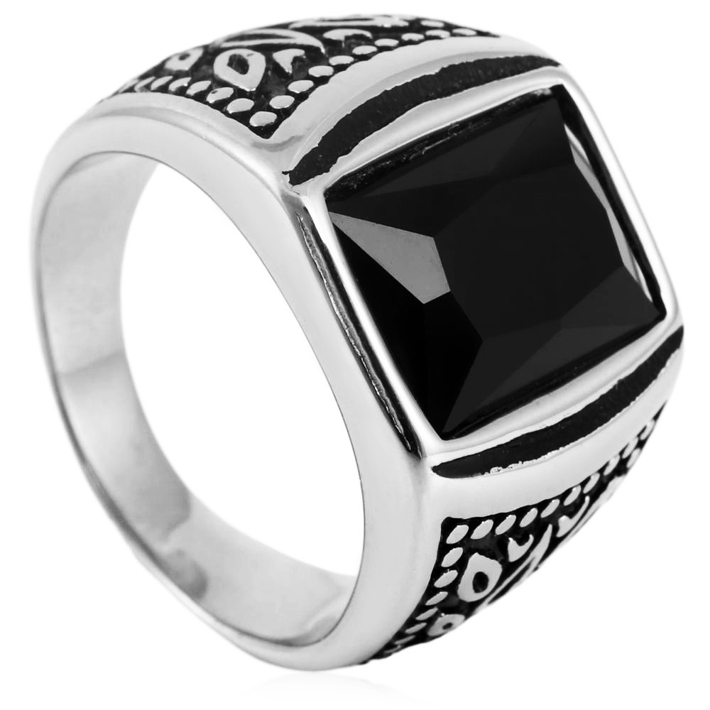 Steel color (black gemstone)