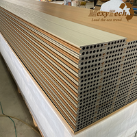 Plancher de terrasse en bois-plastique imperméable MexyTech de différentes tailles pour piscine, terrasse en WPC, revêtement en teck
