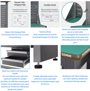 ESD bàn làm việc chống tĩnh bàn làm việc điện phòng thí nghiệm làm việc băng ghế dự bị cho điện thoại thông minh lắp ráp - Product Image 3