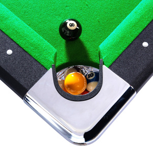Table de <span class=keywords><strong>billard</strong></span> portable de 7 pieds pour adultes, tables de <span class=keywords><strong>billard</strong></span> pliantes pour salle de jeux, <span class=keywords><strong>rangement</strong></span> facile, accessoires inclus, tube en acier - Product Image 5