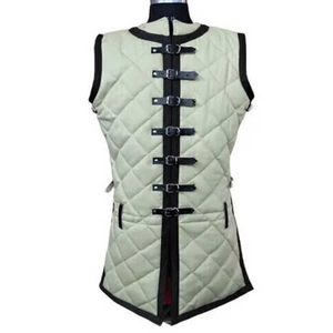 Armadura Medieval Vintage Transpirable, Acolchada Regular, 100% Algodón, para Invierno, Recreaciones Históricas y Cosplay, Lista para Exportación - Product Image 1