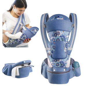 Baby <strong>Carrier</strong> Newborn to <strong>Toddler</strong> with <strong>Hip</strong> Seat 6-in-1 Ergonomic All Positions Infant <strong>Carrier</strong> Soft Baby <strong>Carrier</strong> for All Seasons - Product Image 5