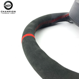 Volante de fibra de carbono de cuero deportivo mejorado para BMW <span class=keywords><strong>MINI</strong></span> JCW R57 R55 R56 R50 <span class=keywords><strong>F55</strong></span> F56 F57 F60 F54 2016 2017 <span class=keywords><strong>2018</strong></span> <span class=keywords><strong>2018</strong></span> - Product Image 6