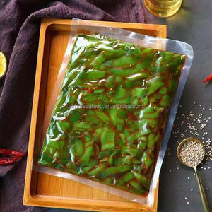 สาหร่ายทะเลรสเผ็ดพร้อมรับประทาน 150 กรัม ขนมขบเคี้ยวจากก้านวากาเมะปรุงรส สำหรับขายปลีกและขายส่ง - Product Image 4