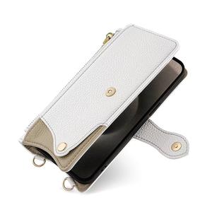 Étui pour téléphone <span class=keywords><strong>Sony</strong></span> <span class=keywords><strong>Xperia</strong></span> 1 VI 6e génération, étui pour Xperia1, sac à main, miroir, dragonne, porte-cartes et portefeuille en cuir PU, antichoc - Product Image 3