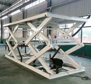 Plataforma Elevadora de Tijera Estacionaria Hidráulica de 10t de Capacidad de Carga, Gran Superficie de Trabajo - Product Image 6
