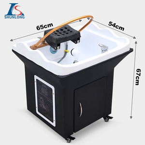Le bassin de shampooing Portable blanc de vente chaude peut déplacer le bassin de tête Portable dédié au salon de beauté - Product Image 3