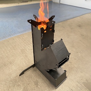 <span class=keywords><strong>Estufa</strong></span> de cohete para cocinar <span class=keywords><strong>Estufa</strong></span> de leña portátil <span class=keywords><strong>Estufa</strong></span> de camping de fuego para cocinar barbacoa de patio trasero - Product Image 4