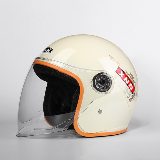 Factory Wholesale Abs Pp Material Custom Logo Color Half Face Moto Motor Motorcycle Riding Helmets