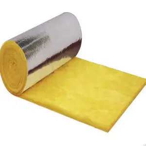 50mm hight density fiberglass roll felt thermal insulation made in china