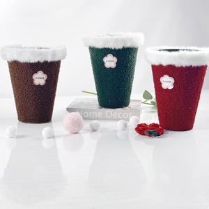 Nouvel Arrangement Floral DIY en Peluche pour l'Automne et l'Hiver : Bouquet en Forme de Gobelet Bobo, de Châtaigne ou de Cornet de <span class=keywords><strong>Glace</strong></span> – Matériel d'Emballage - Product Image 6
