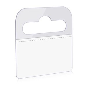 Bán Buôn Rõ Ràng Treo Khe Cắm Lỗ Treo Tab Hiển Thị Bán Lẻ Mạnh Mẽ Giữ Dính Gấp Móc Thẻ Cho Các Cửa Hàng - Product Image 1