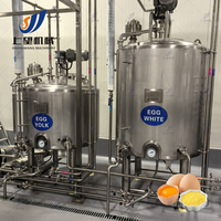 Ligne de traitement des œufs compacte et clé en main, incluant la pasteurisation, l'homogénéisation et l'emballage aseptique en poudre pour la transformation alimentaire