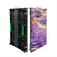 Pantalla LED P2.5 de 500x1000 para Alquiler, Gabinete con Mantenimiento Trasero, Conexión de Cable, Molde Privado