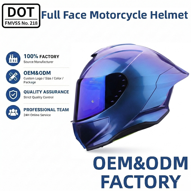 ECE/DOT Wholesale High Quality Casco De Moto Abs Outdoor Riding Motorsport Blue Tooth Motorcycle Full Face Helmets