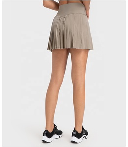 Vente en gros <span class=keywords><strong>de</strong></span> tissu <span class=keywords><strong>de</strong></span> refroidissement Luxtre <span class=keywords><strong>de</strong></span> haute qualité pour femmes Mini vert Sports <span class=keywords><strong>de</strong></span> plein air entraînement Yoga course à pied plissé Tennis <span class=keywords><strong>Golf</strong></span> <span class=keywords><strong>jupe</strong></span> - Product Image 5