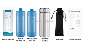 Estuche Refrigerante para Insulina, Bolsa de Transporte para Medicamentos, Bolsa Médica para EpiPen, Aprobado por la TSA, Estuche de Viaje para Diabéticos con <span class=keywords><strong>Biogel</strong></span> - Product Image 3