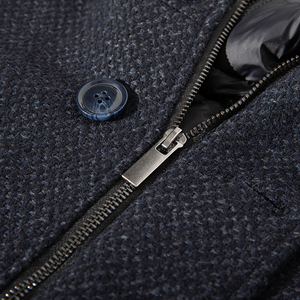 Top Quality <strong>Padded</strong> <strong>Jacket</strong> Overcoat Men's <strong>Navy</strong> <strong>Jacket</strong> New Detachable 2 in 1 Plus Size Winter Casual Male <strong>Jacket</strong> Could Custom - Product Image 5