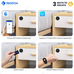 Tediton Escritório ginásio Modo Público <span class=keywords><strong>Locker</strong></span> Lock TTlock Rfid nfc Lock Armário De Armazenamento Com Fechadura Elétrica - Product Image 2