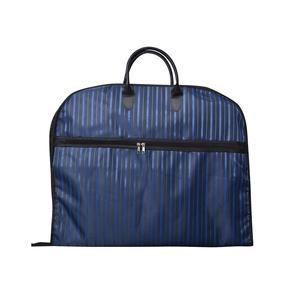 Waterproof and Dustproof Oxford Stripe Garment Organizer Bag Cover Printed Business Design with Zipper for Promotional <b>Gifts</b> - Product Image 2