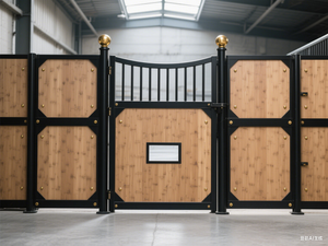 Stalle de cheval avec ventilateur de ventilation pour une utilisation stable en climat chaud - Product Image 2