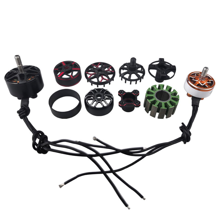 Индивидуальная заводская цена Экстремальный RC 2807 1300KV FPV Дрон бесщеточный двигатель для 7 дюймов БПЛА гоночный Дрон аксессуары