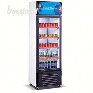 Réfrigérateur Vitrine Commerciale à Porte Vitrée, Monotempérature, à Refroidissement Direct et Compatibilité Multi-Voltage - Product Image 1