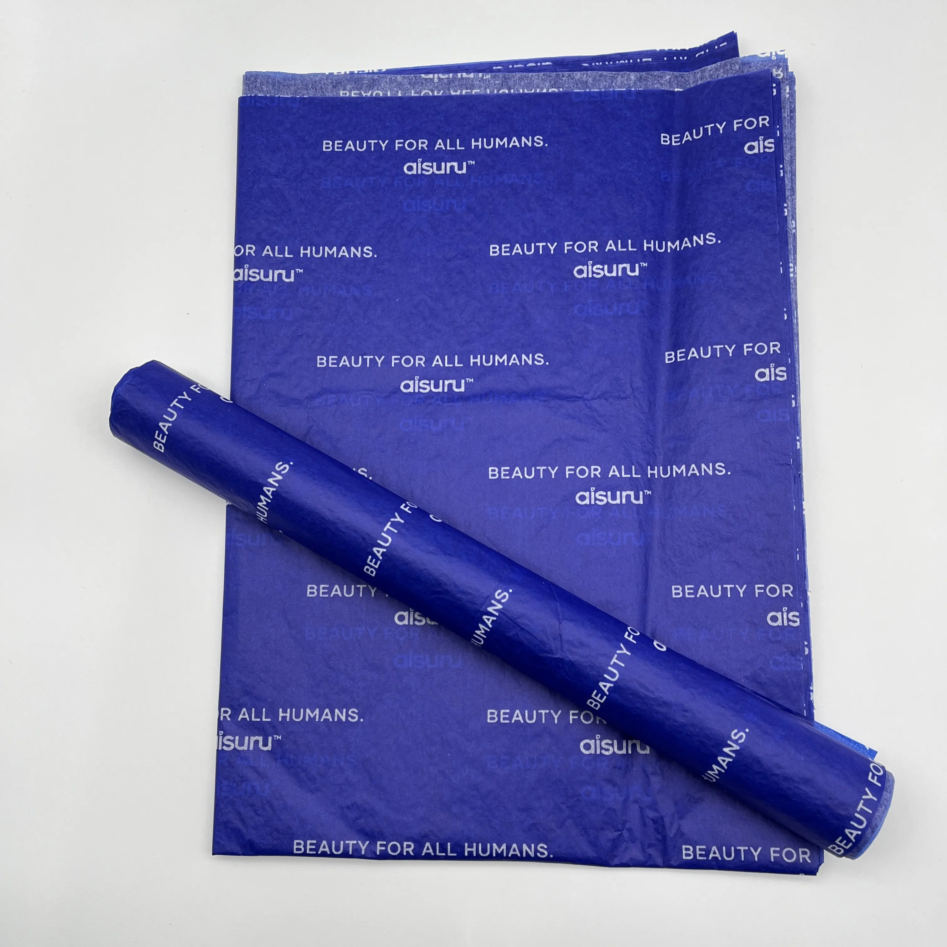 Wholesale Custom Logo Tissue Paper Custom Dark Blue Tissue Paper DIY Artificial Tissue Paper Flower