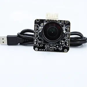 Low Price 1280*720P USB PC Camera Support 6*2 IR LED Wide-angle 190 Degree Night Vision USB Camera Module