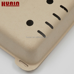 Çilek bambu hamuru özelleştirmek meyve kutusu için çevre dostu hamuru sepeti kutusu - Product Image 5