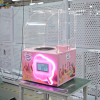 Machine à Barbe à Papa Mini de Haute Qualité pour Petites Entreprises, Idéale pour Fêtes, Supermarchés et Centres Commerciaux - Vente Chaude